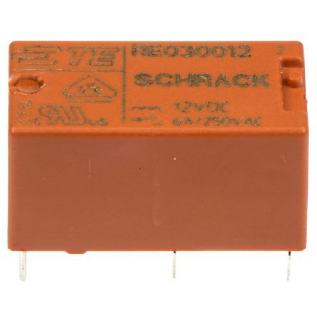 Ρελέ Μινιατούρας 1P 24V DC 6A RE030024 SCHRACK