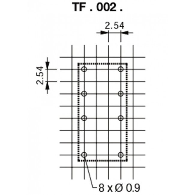 Ρελέ Μινιατούρας 2P 5V DC 1A TFA0025 CARLO GAVAZZI