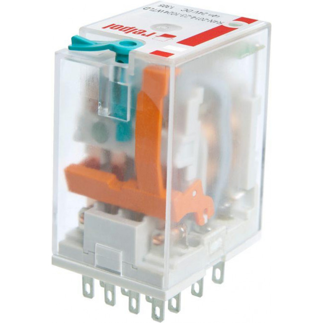 Ρελέ Μεσαίο 4P 12V AC 6A Solder R42014235012WT RELPOL