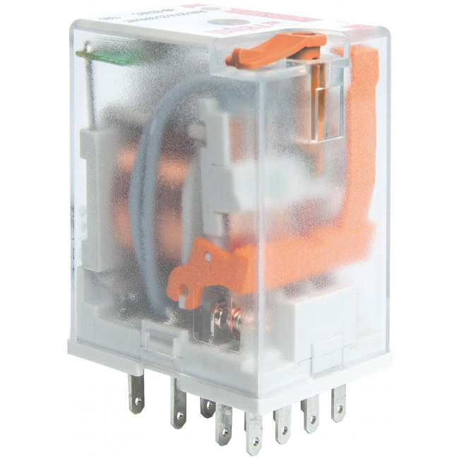 Ρελέ Μεσαίο 4P 12V AC 6A Solder R42014235012WT RELPOL