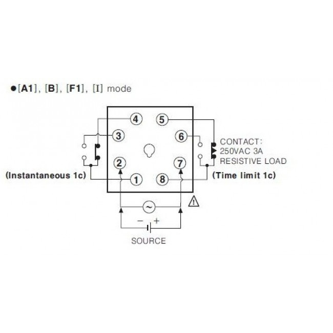 Χρονικό Ρελέ Πόρτας Off Delay AT8PMN-6 AUTONICS