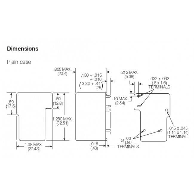 Ρελέ Υψηλών Ρευμάτων 1P 1NO 12VDC 30A PCB T9AS1D12-12 SCHRACK