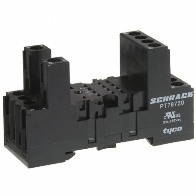 Βάση Ράγας Για Relay Μεσαίο 2P PT78720 SCHRACK