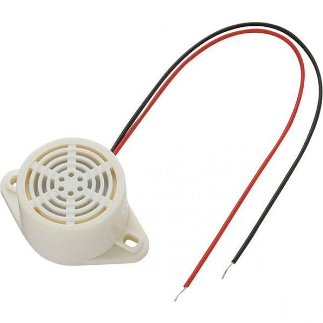 Buzzer Καλωδίου 6VDC 80dB KPMB-G2606L KEPO