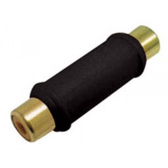 RCA Adaptor Θηλυκό Σε RCA Θηλυκό Μαύρο RA311G ULTIMAX