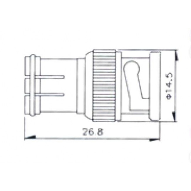 BNC Adaptor Αρσενικό Σε PAL Θηλυκό V-7054 ULTIMAX