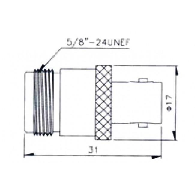 BNC Adaptor Θηλυκό Σε N Θηλυκό V-7068 ULTIMAX