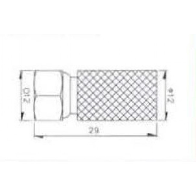 F Βύσμα Αρσενικό Για Καλώδιο RG213 V-7211E ULTIMAX