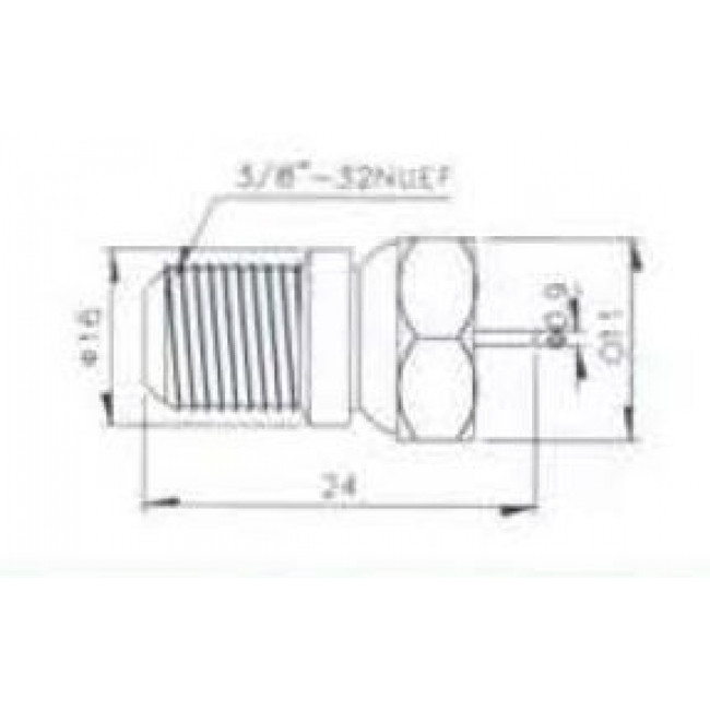 F Adaptor Αρσενικό Σε F Θηλυκό V-7235 ULTIMAX
