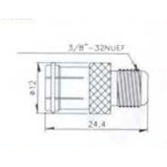 F Adaptor Αρσενικό Σε F Θηλυκό Quick V-7236 ULTIMAX