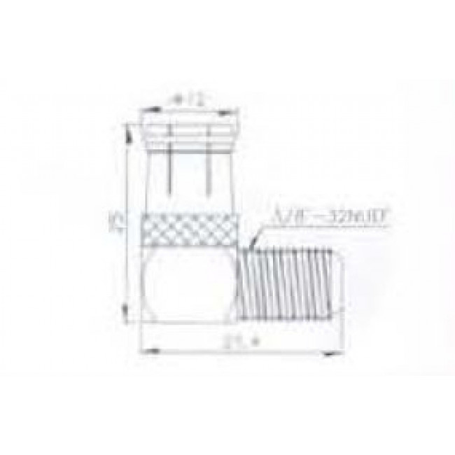 F Adaptor Αρσενικό Σε F Θηλυκό Γωνία Quick V-7236R ULTIMAX