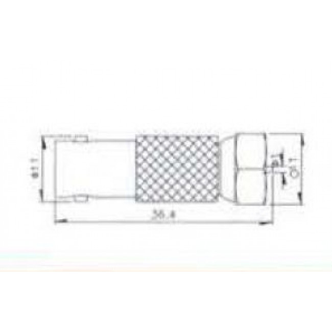 F Adaptor Αρσενικό Σε BNC Θηλυκό V-7243 ULTIMAX