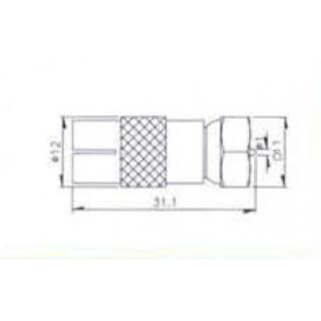 F Adaptor Αρσενικό Σε PAL Θηλυκό V-7245 ULTIMAX