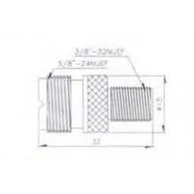 F Adaptor Θηλυκό Σε UHF Θηλυκό V-7253 ULTIMAX