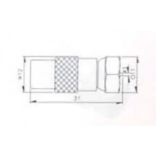 F Adaptor Αρσενικό Σε PAL Αρσενικό V-7238 ULTIMAX