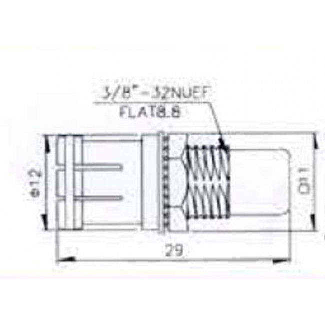 PAL Adaptor Θηλυκό Quick Σε RCA Θηλυκό V-7920 ULTIMAX