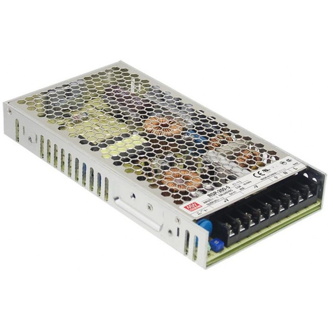 Τροφοδοτικό 200W Με Έξοδο 24VDC 8.4A RSP200-24 MEAN WELL