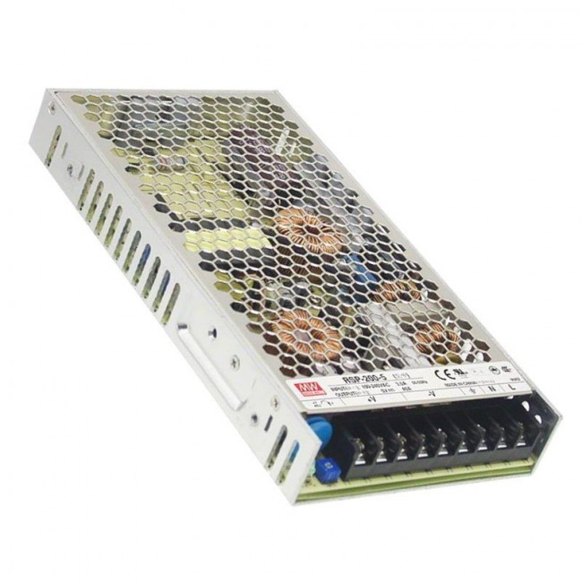 Τροφοδοτικό 200W Με Έξοδο 24VDC 8.4A RSP200-24 MEAN WELL