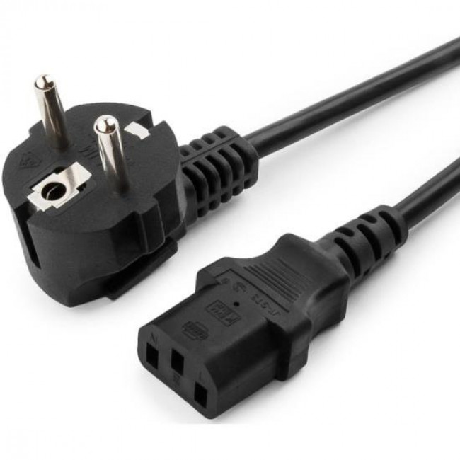 Καλώδιο Τροφοδοσίας Συσκευών 3X1mm² 2m Μαύρο IEC C13