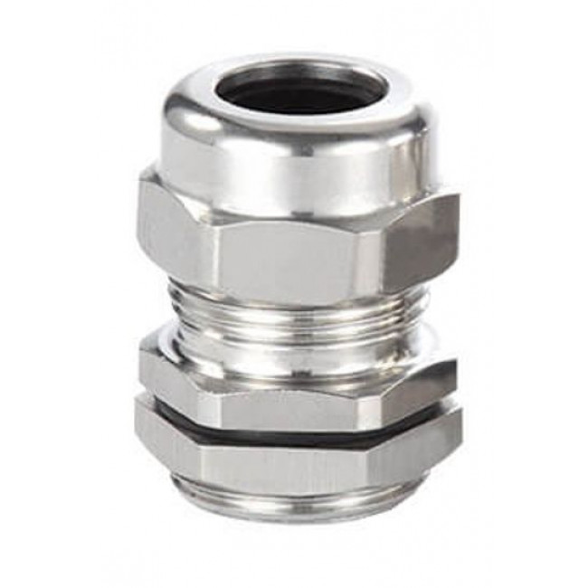 Στυπιοθλίπτης Καλωδίων PG9 Μεταλλικός Νικελ CHS