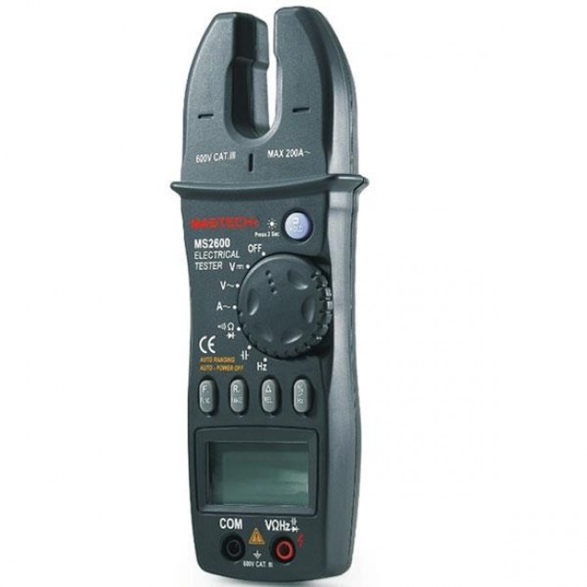 Αμπεροτσιμπίδα MS2600 600V CAT.III MASTECH