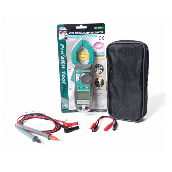 Αμπεροτσιμπίδα MT-3109 CAT.II 1000V PRO'SKIT
