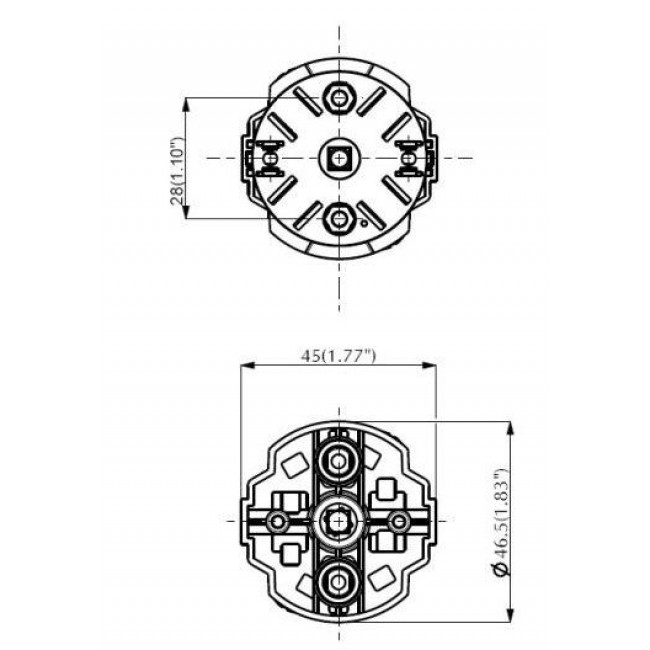 Διακόπτης Φορτίου Χωνευτός 2P 20A CA0160002PL2 BREMAS