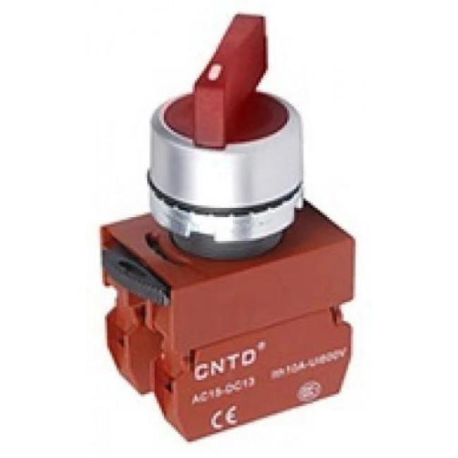 Διακόπτης Πόρτας Φ22 1NO 2 Θέσεων Κόκκινο C2SNL KND ELECTRIC
