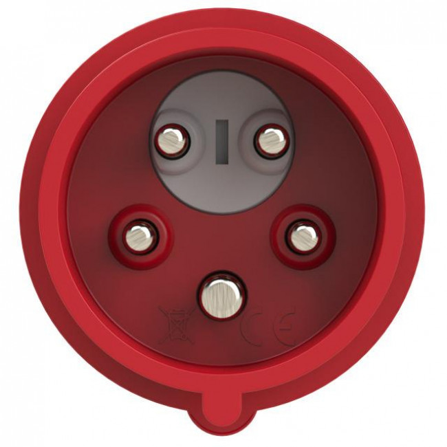 Φις Αρσενικό 5P 32A IP44 Με Αναστροφή Φάσης 7025-6 SHARK PC ELECTRIC