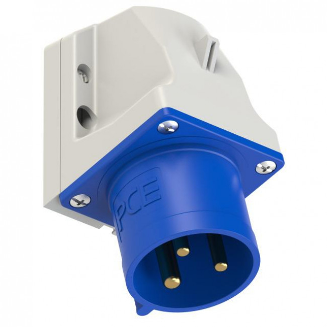 Πρίζα Επιτοίχια Αρσενικό 3P 32A IP44 523-6 SHARK PC ELECTRIC