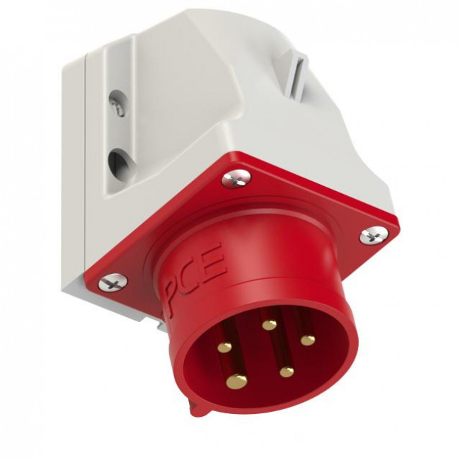 Πρίζα Επιτοίχια Αρσενικό 5P 16A IP44 515-6 SHARK PC ELECTRIC