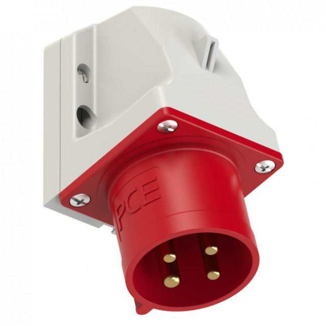 Πρίζα Επιτοίχια Αρσενικό 4P 32A IP44 524-6 SHARK PC ELECTRIC