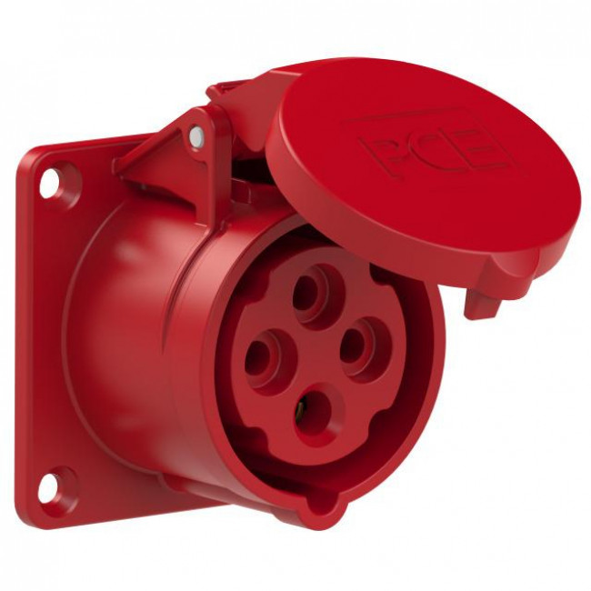 Πρίζα Πίνακα Θηλυκό 4P 16A IP44 314-6 PC ELECTRIC