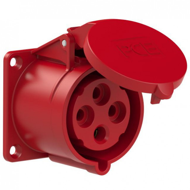 Πρίζα Πίνακα Θηλυκό 4P 32A IP44 324-6 PC ELECTRIC
