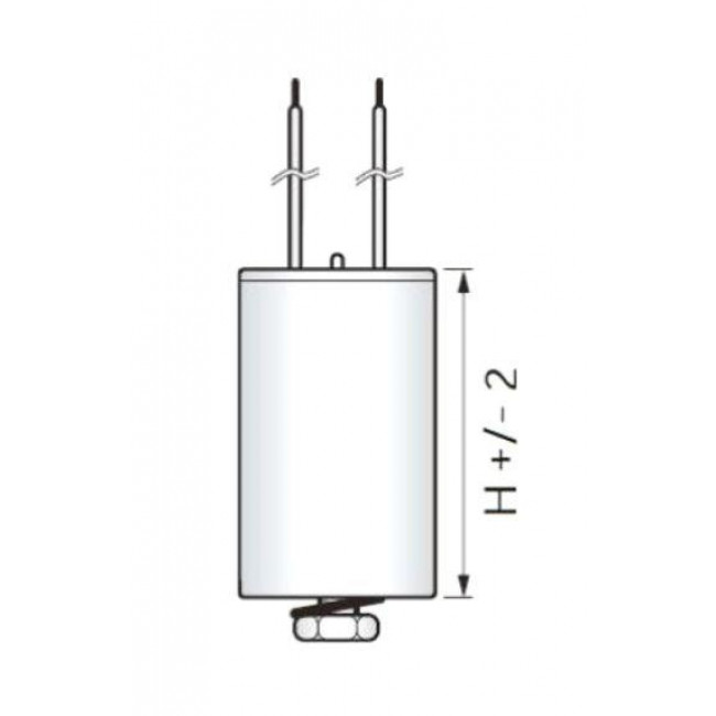 Πυκνωτής Μονίμου Λειτουργίας 6.3μF 450V Με Καλώδιο CVF150 COMAR