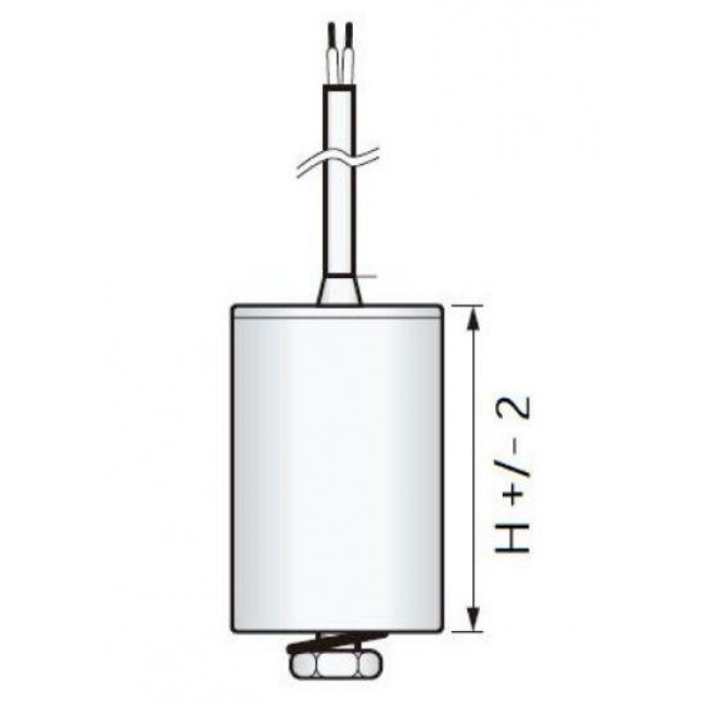 Πυκνωτής Μονίμου Λειτουργίας 50μF 450V Με Καλώδιο CB250 COMAR
