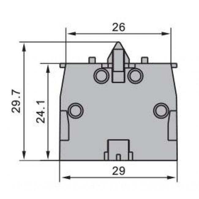 Βοηθητική Επαφή 1NC LAY5-BE102 KND ELECTRIC