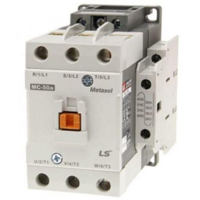 Διακόπτης Ισχύος 3P 22Kw 230VAC MC-50a Metasol LS ELECTRIC