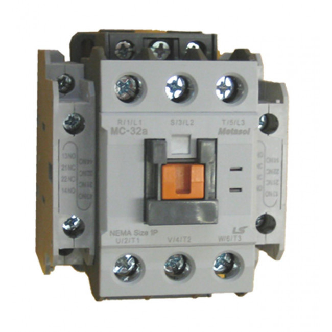 Διακόπτης Ισχύος 3P 15Kw 230VAC MC-32a Metasol LS ELECTRIC