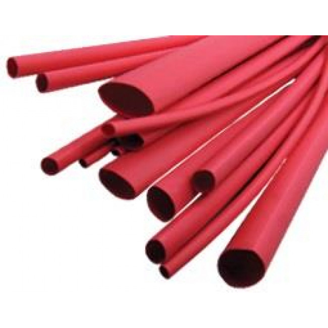 Θερμοσυστελλόμενο 12.7mm 2:1 Κόκκινο WOER