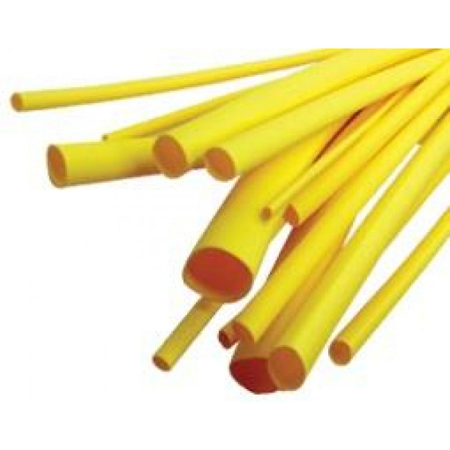 Θερμοσυστελλόμενο 19.1mm 2:1 Κίτρινο PLF100 CYG