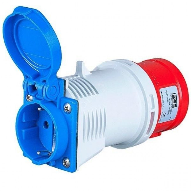 Μετατροπέας Αρσενικό 5P 16Α Σε Πρίζα Σούκο 16A IP44 9433020 PC ELECTRIC
