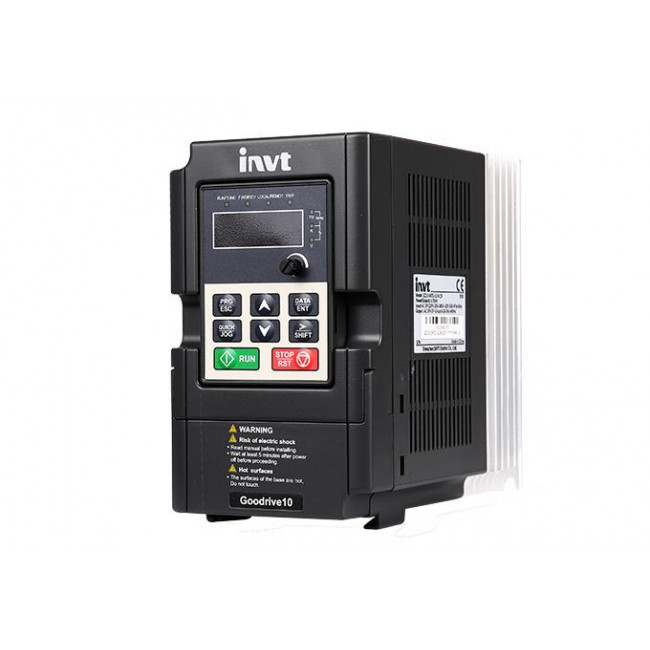 Ρυθμιστής Στροφών Μονοφασικός 2.2kW GD10-2R2G-S2-B INVT