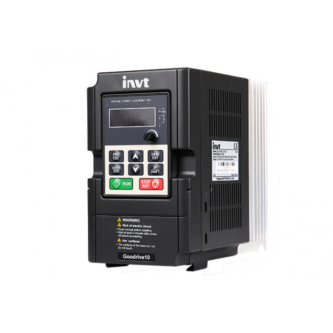 Ρυθμιστής Στροφών Τριφασικός 0.75kW GD10-0R7G-4-B INVT