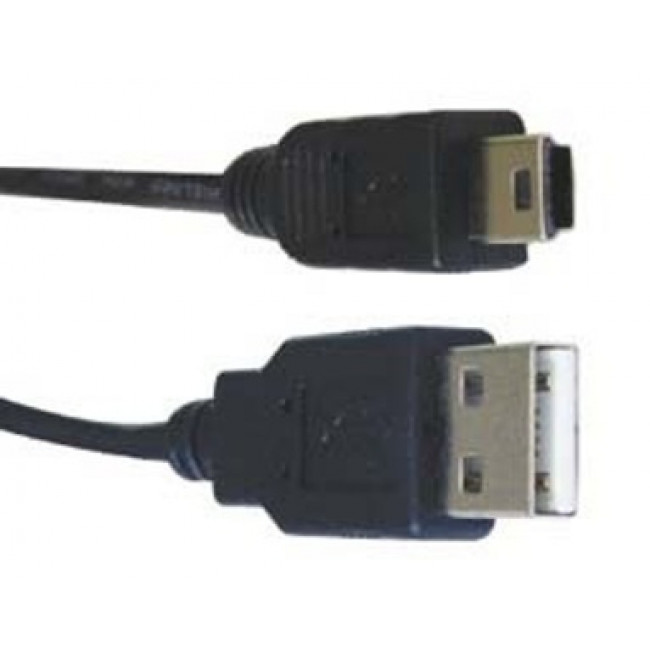 Καλώδιο Δεδομένων USB TypeA Αρσενικό Σε MiniB Αρσενικό 2m VNZANE