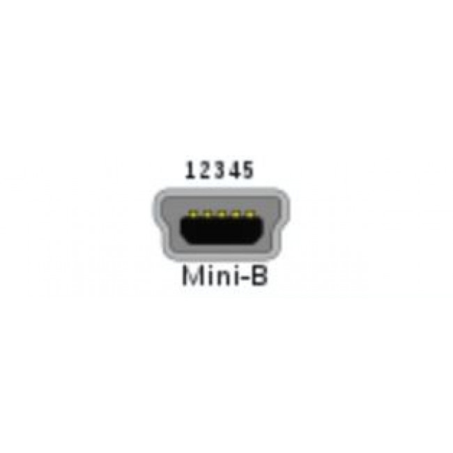 Καλώδιο Δεδομένων USB TypeA Αρσενικό Σε MiniB Αρσενικό 2m VNZANE