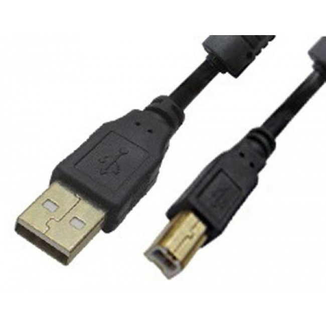 Καλώδιο Δεδομένων USB TypeA Αρσενικό Σε TypeB Αρσενικό 3m VNZANE