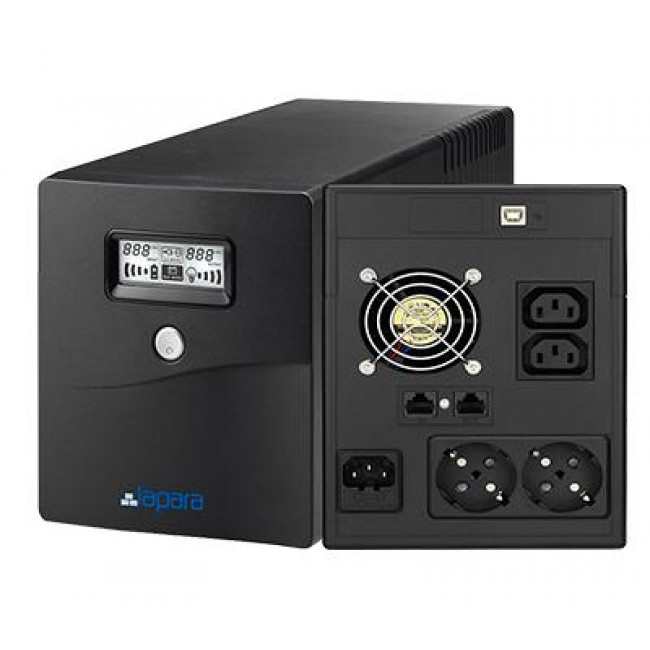 Ups Line Interactive 2000VA-1200W LA-VST-2000-LCD LAPARA