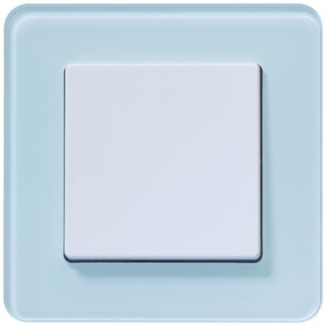 Πλαίσιο 1 Θέσης Λευκό Γυαλί Q.7 BERKER