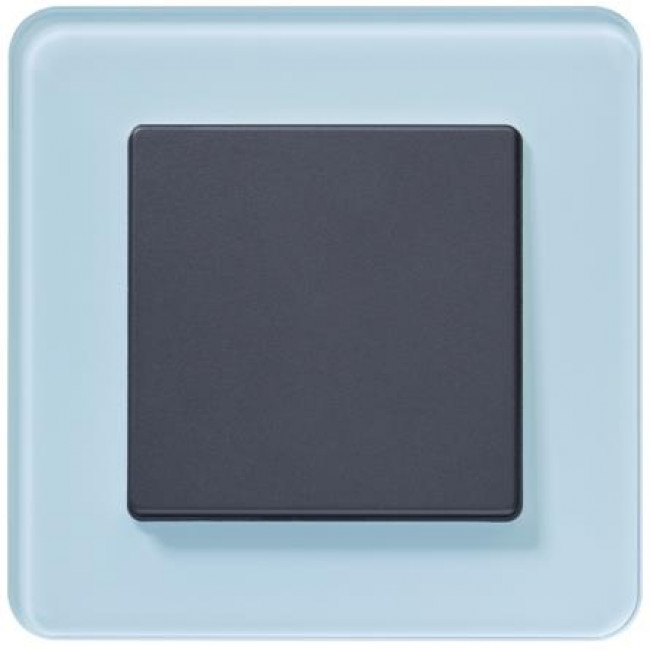 Πλαίσιο 1 Θέσης Λευκό Γυαλί Q.7 BERKER